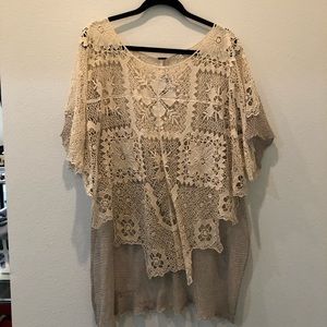 Free people crochet top